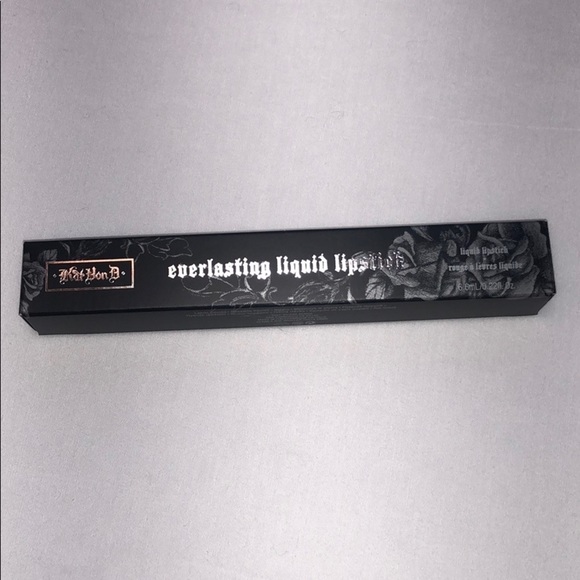 New Kat Von D Vegan Beauty Everlasting Liquid Lipstick Color Woolf - Picture 3 of 12